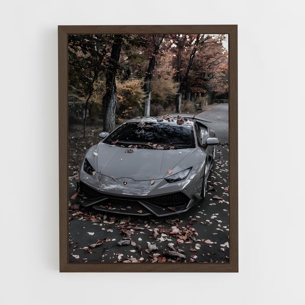 Poster Évasion Automnale – affiche Lamborghini (vue 5)